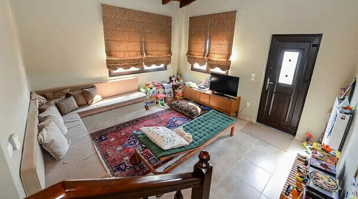 A view of the kids room
