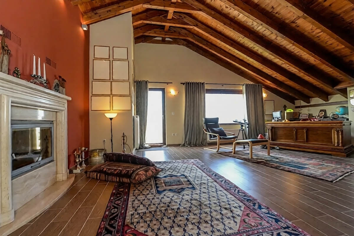 A view of the loft