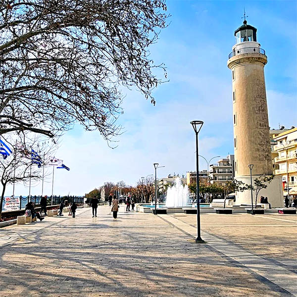 A view of Alexandroupoli Lighthouse