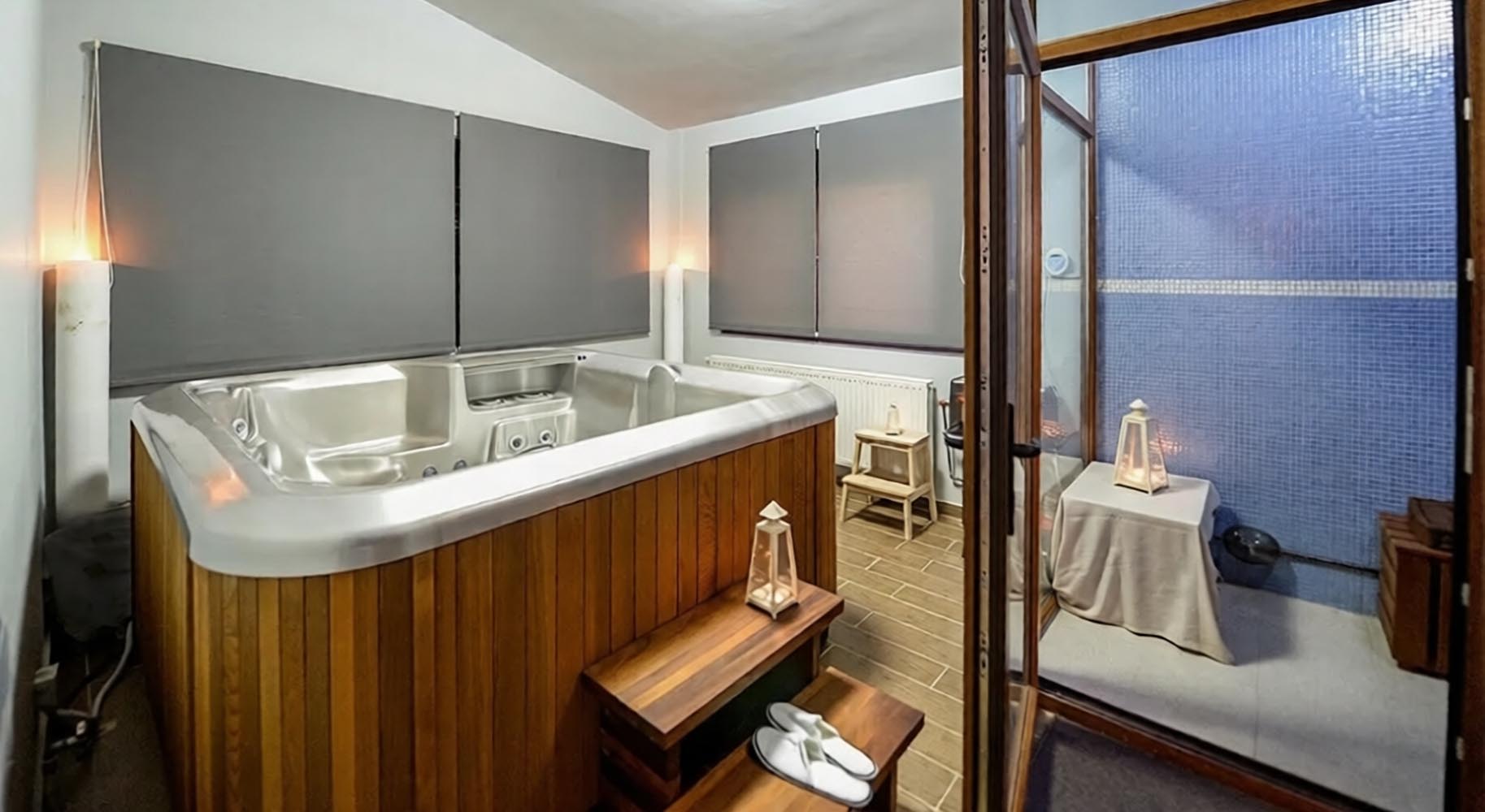 A view of Villa Elia jacuzzi