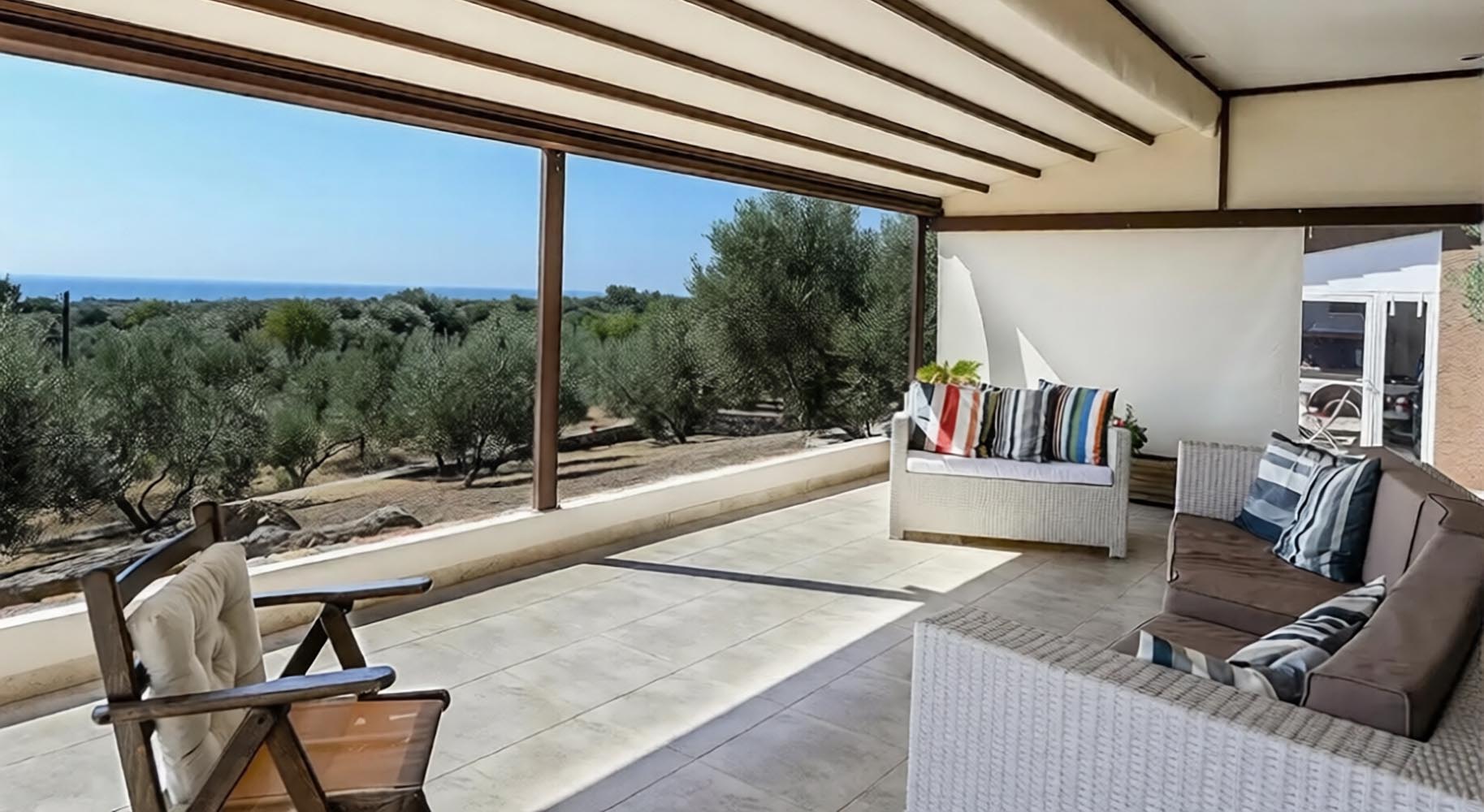 A view of Villa Elia Terrace